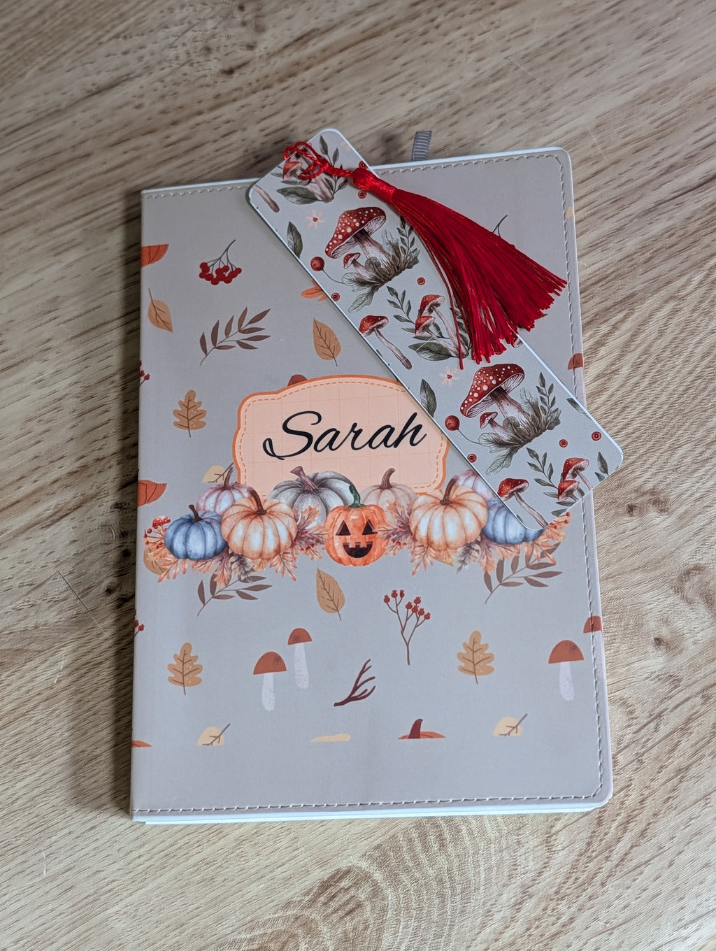 Personalized Pumpkin Patch Journal