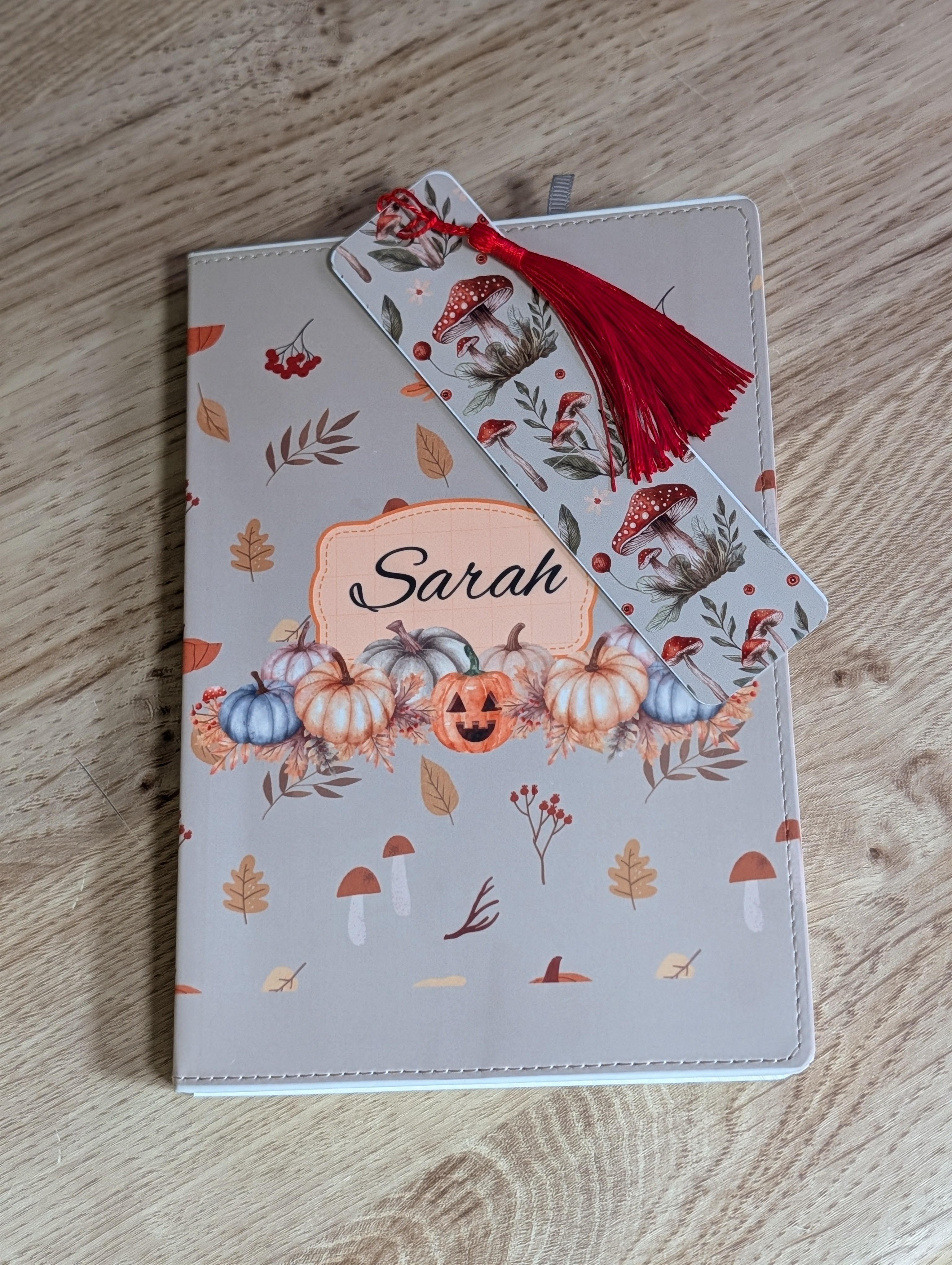 Personalized Pumpkin Patch Journal