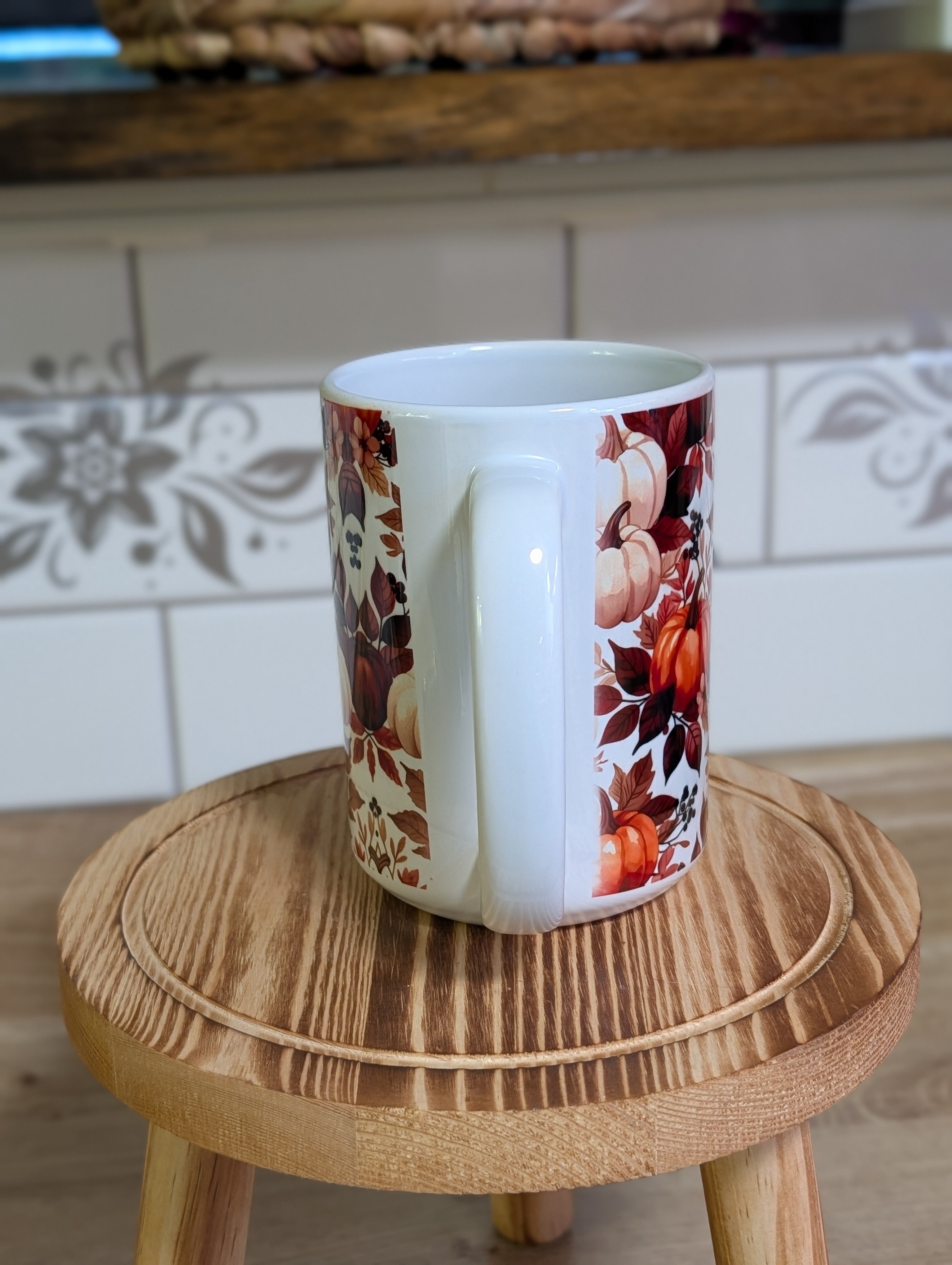 Pumpkin Harvest 15oz Ceramic Mug