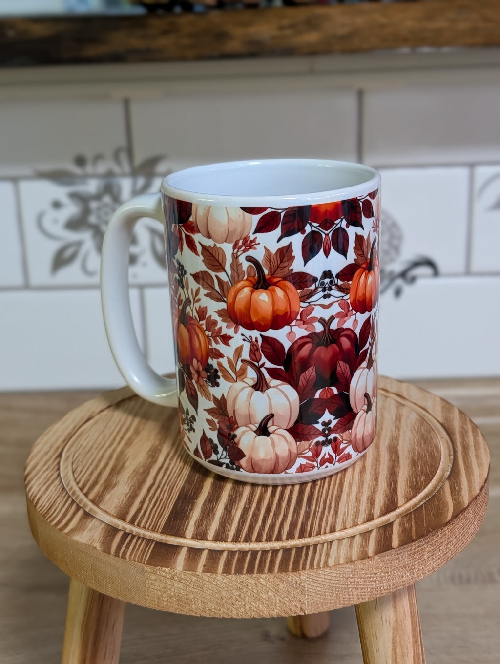 Pumpkin Harvest 15oz Ceramic Mug