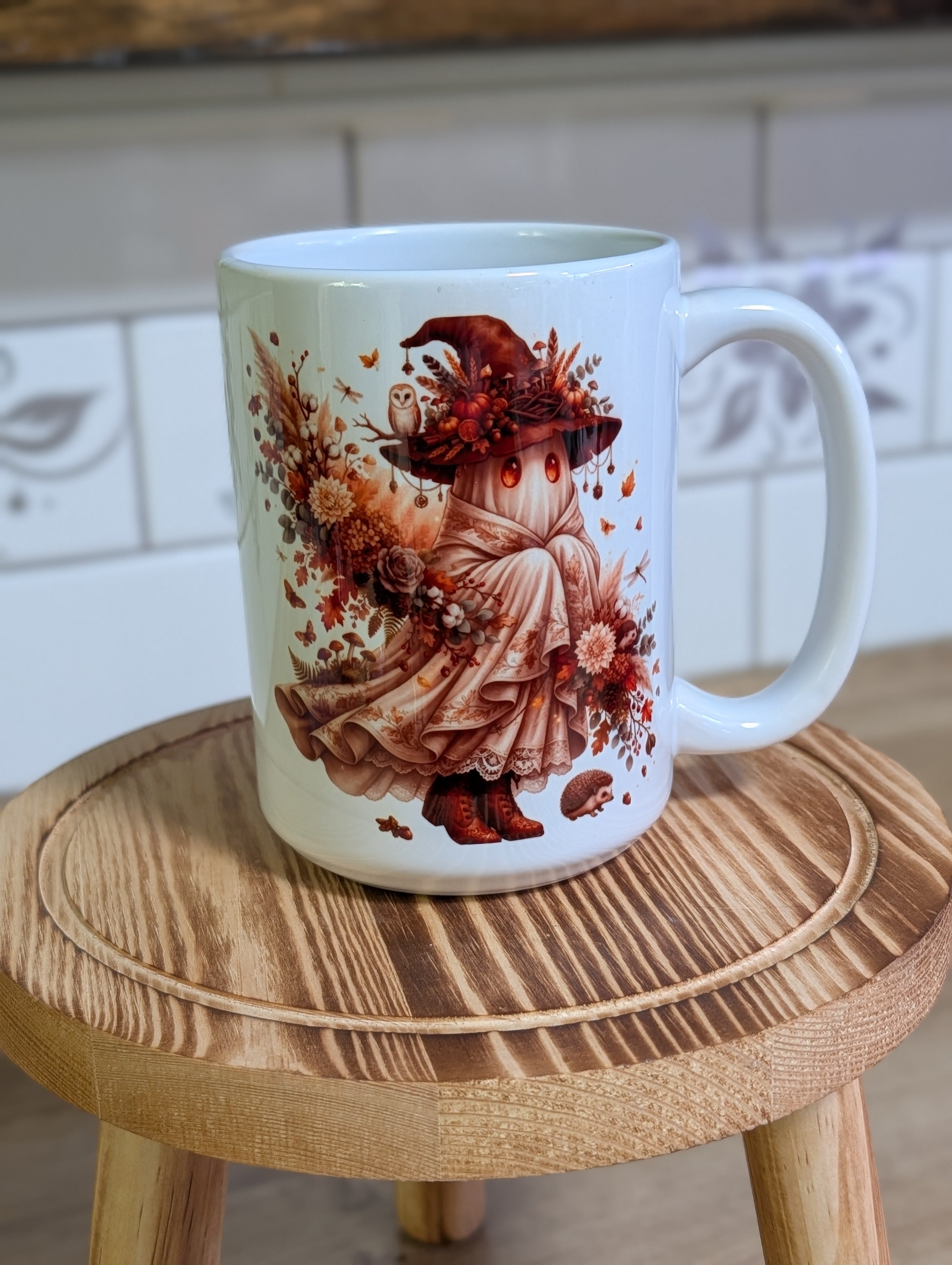 Autumn Witch 15oz Ceramic Mug