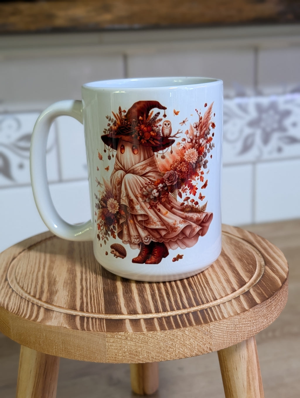 Autumn Witch 15oz Ceramic Mug