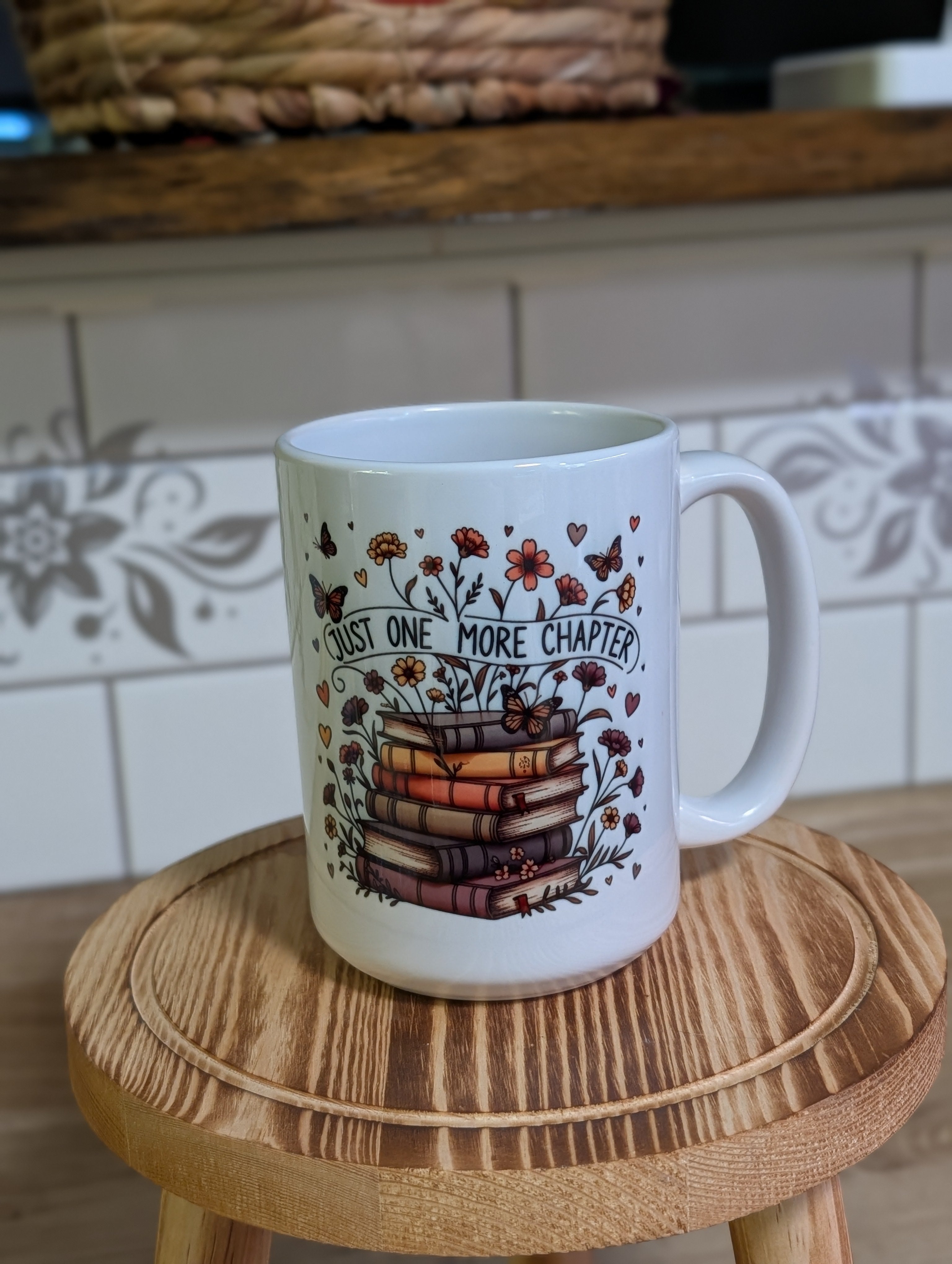 Just One More Chapter 15oz Ceramic Mug