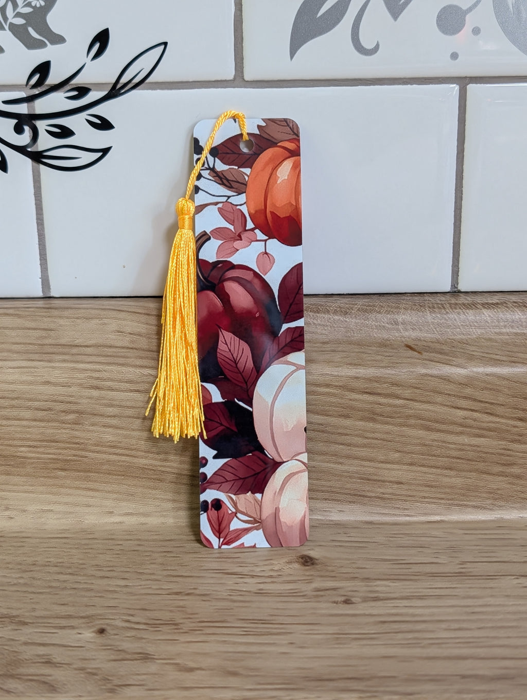 Pumpkin Harvest Bookmark