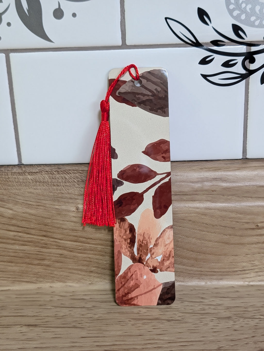 Terracotta Botanical Bookmark