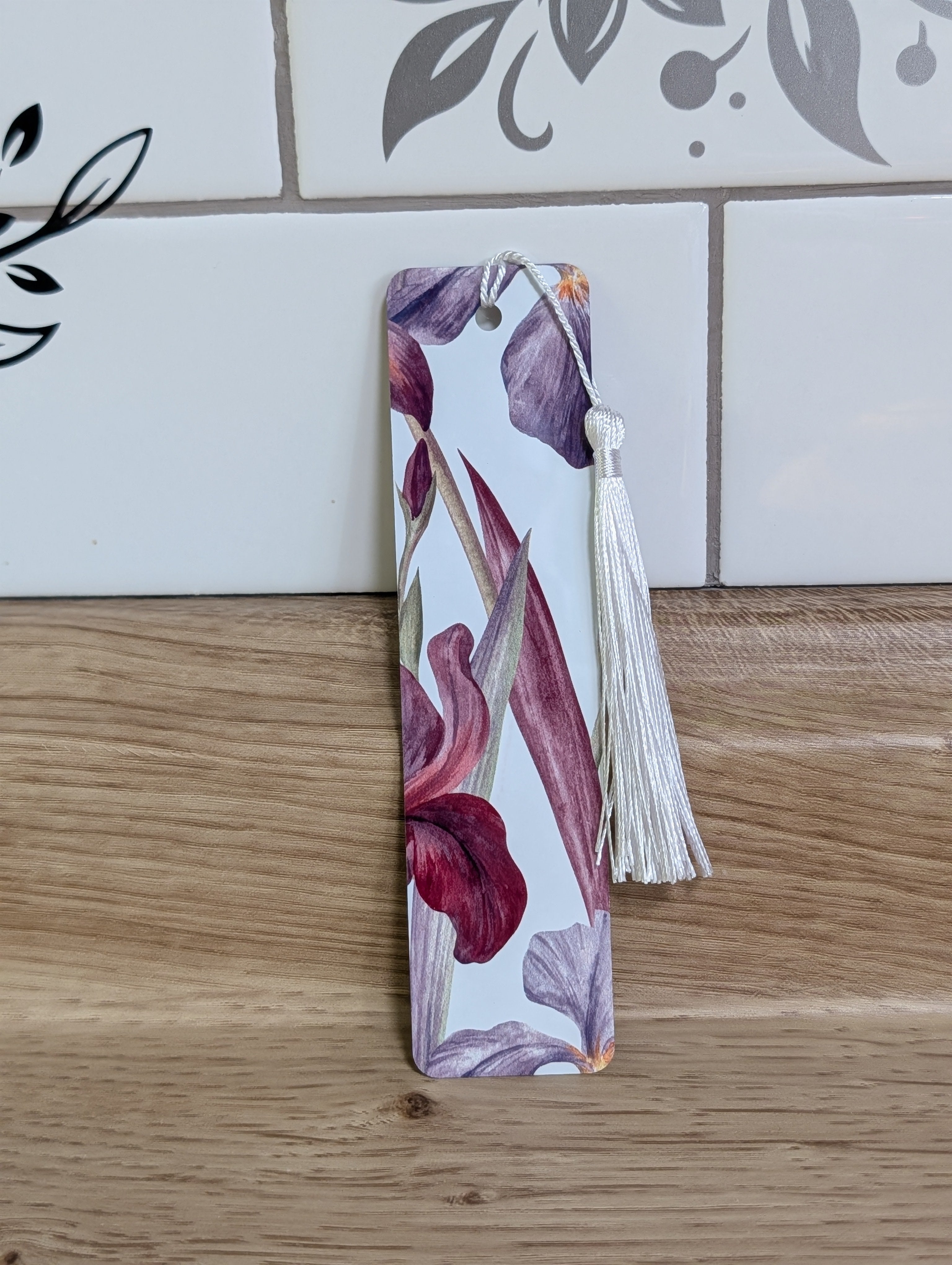 Purple Iris Bookmark
