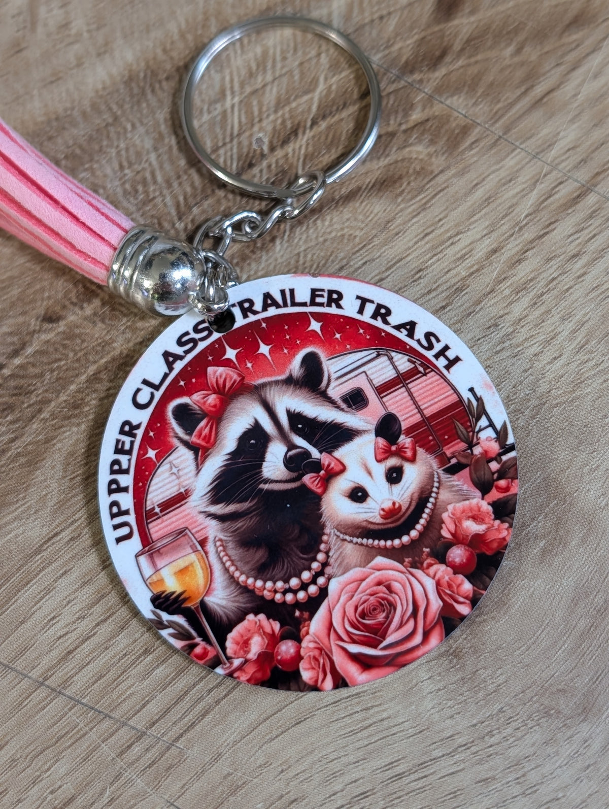 Funny & Sassy Tassel Keychains – Choose Your Design