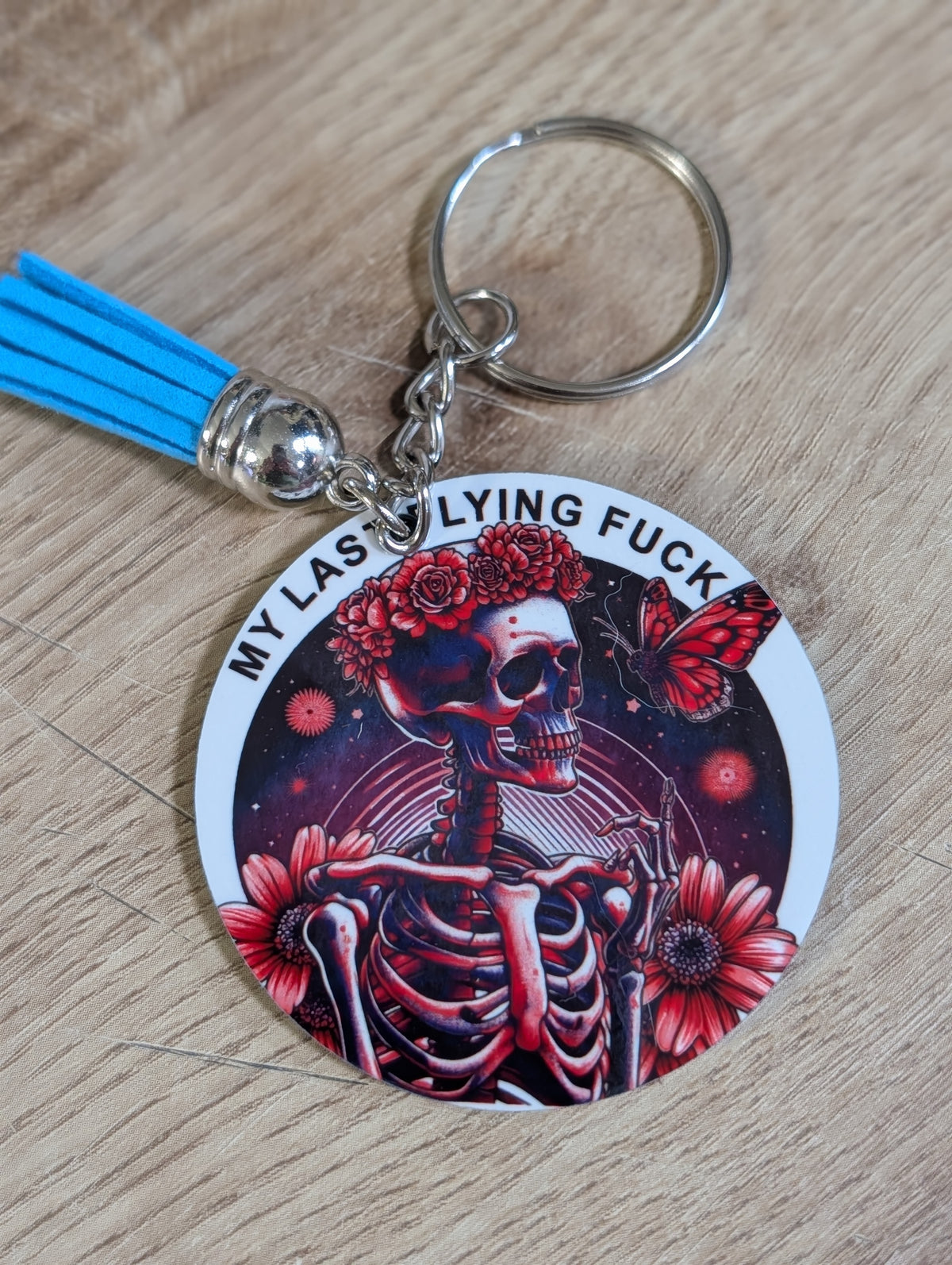 Funny & Sassy Tassel Keychains – Choose Your Design