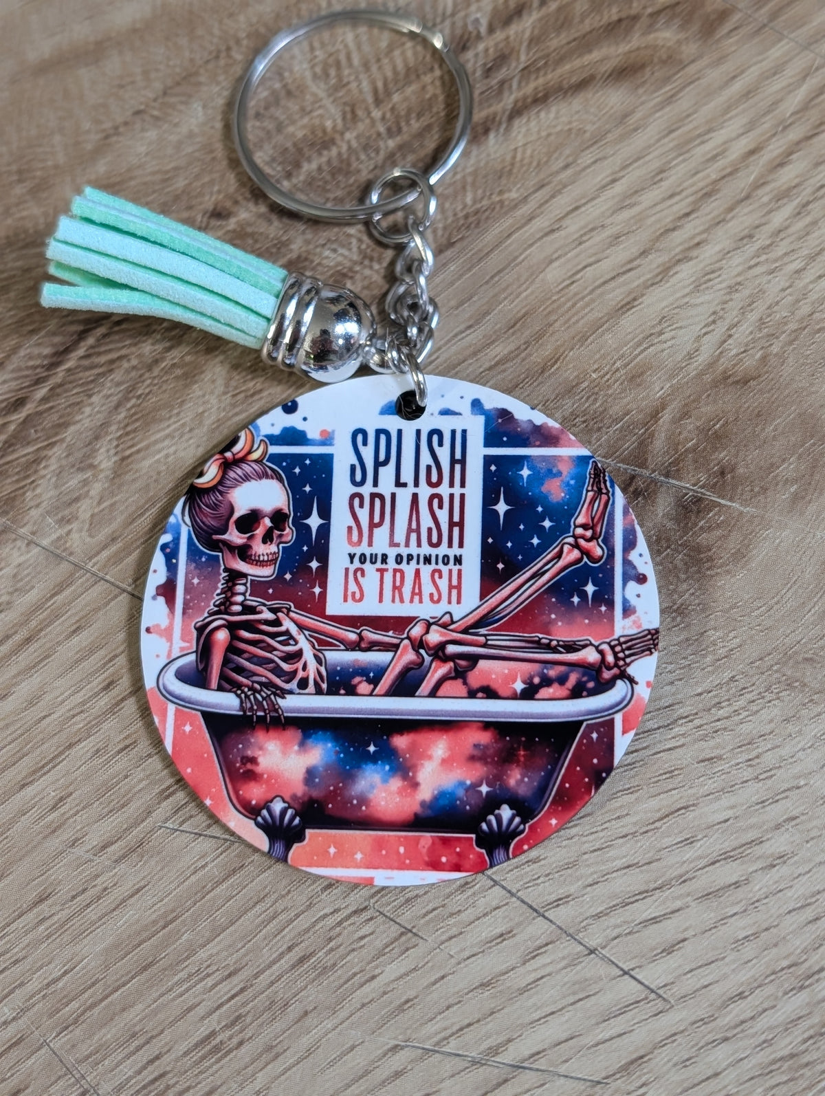 Funny & Sassy Tassel Keychains – Choose Your Design