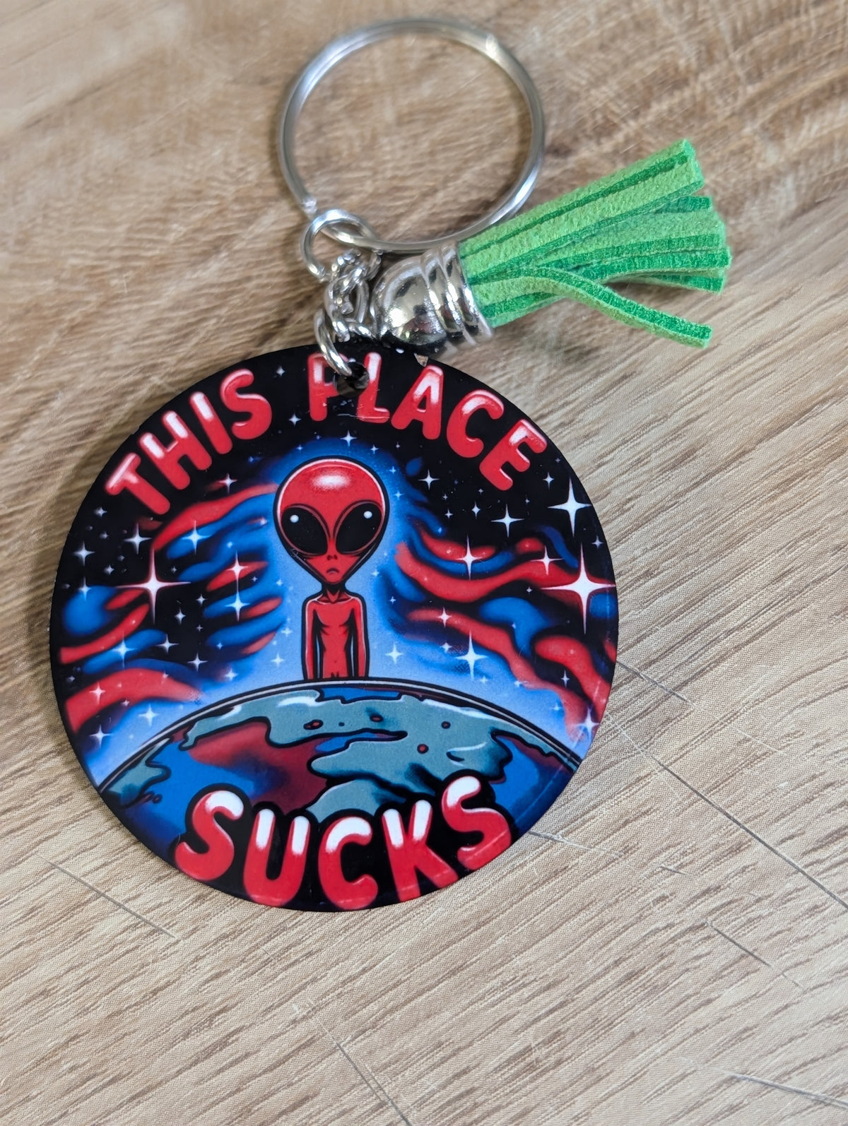 Funny & Sassy Tassel Keychains – Choose Your Design