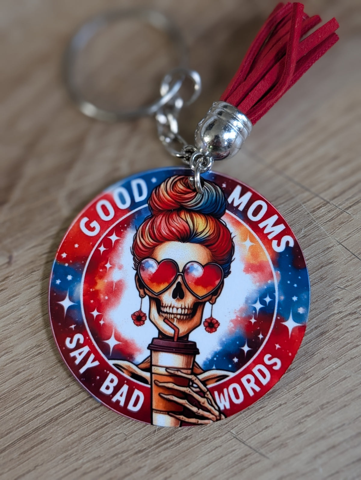 Funny & Sassy Tassel Keychains – Choose Your Design
