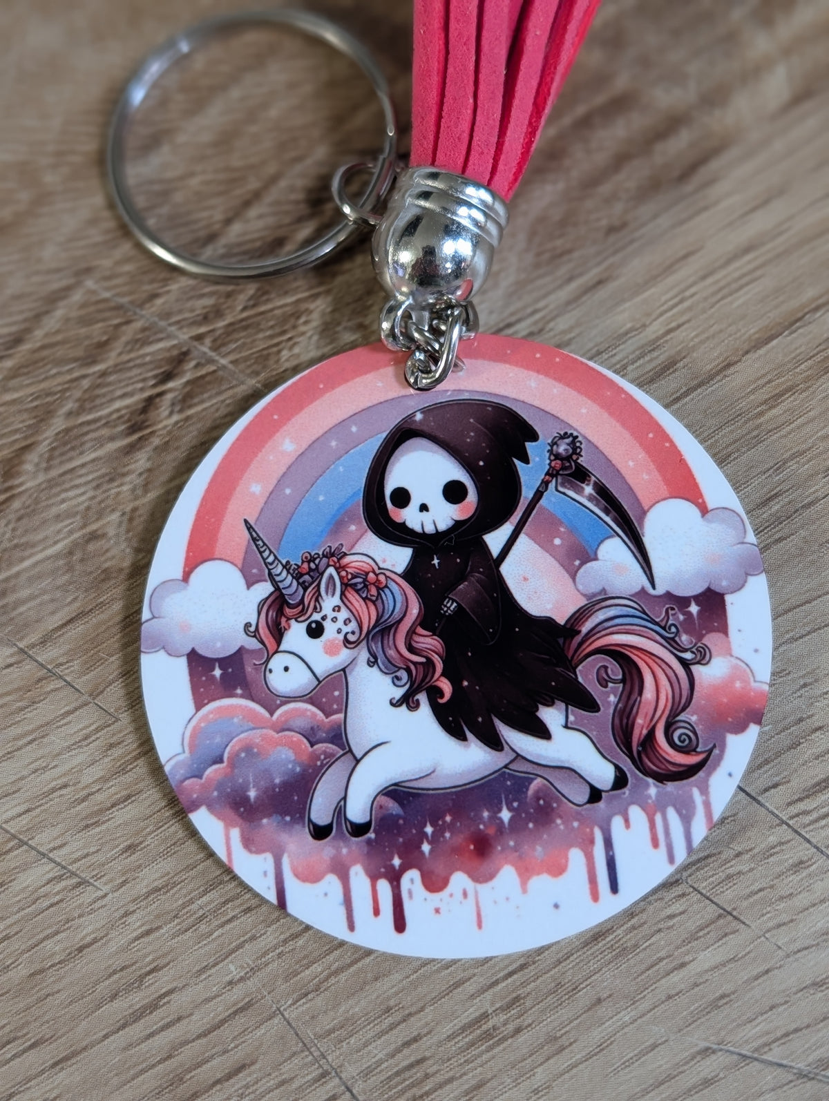 Funny & Sassy Tassel Keychains – Choose Your Design