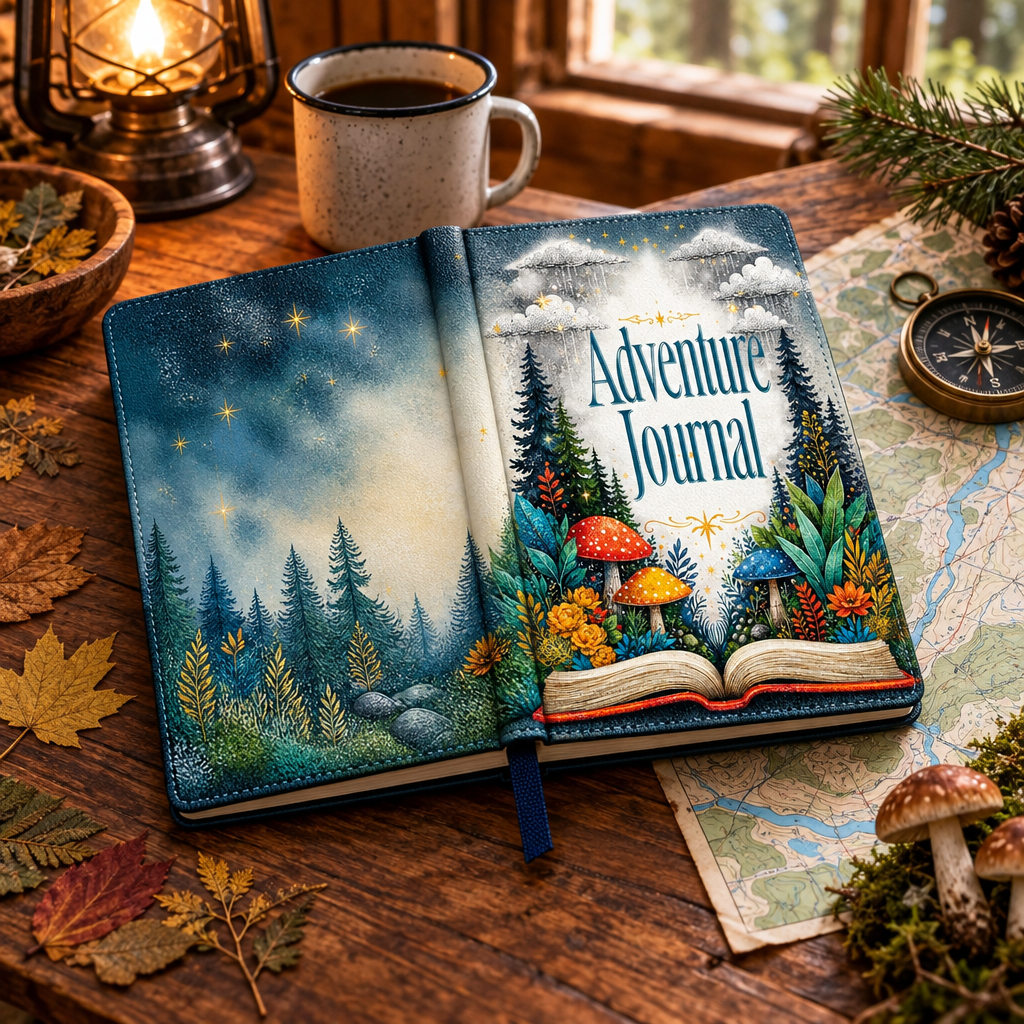 Adventure Journal notebook lifestyle