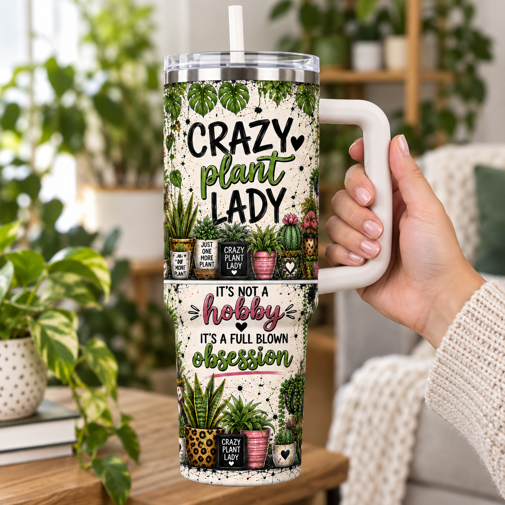 Crazy Plant Lady in use