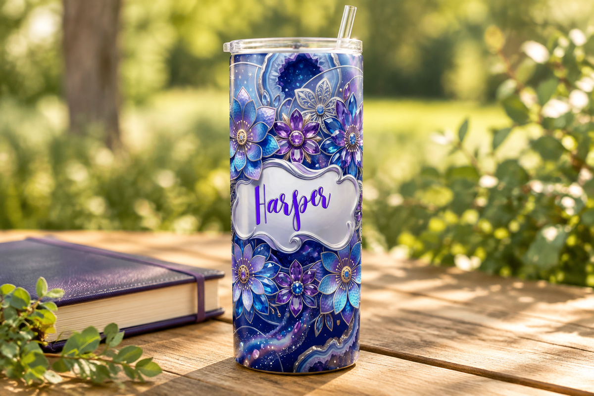 Design 9 tumbler lifestyle shot