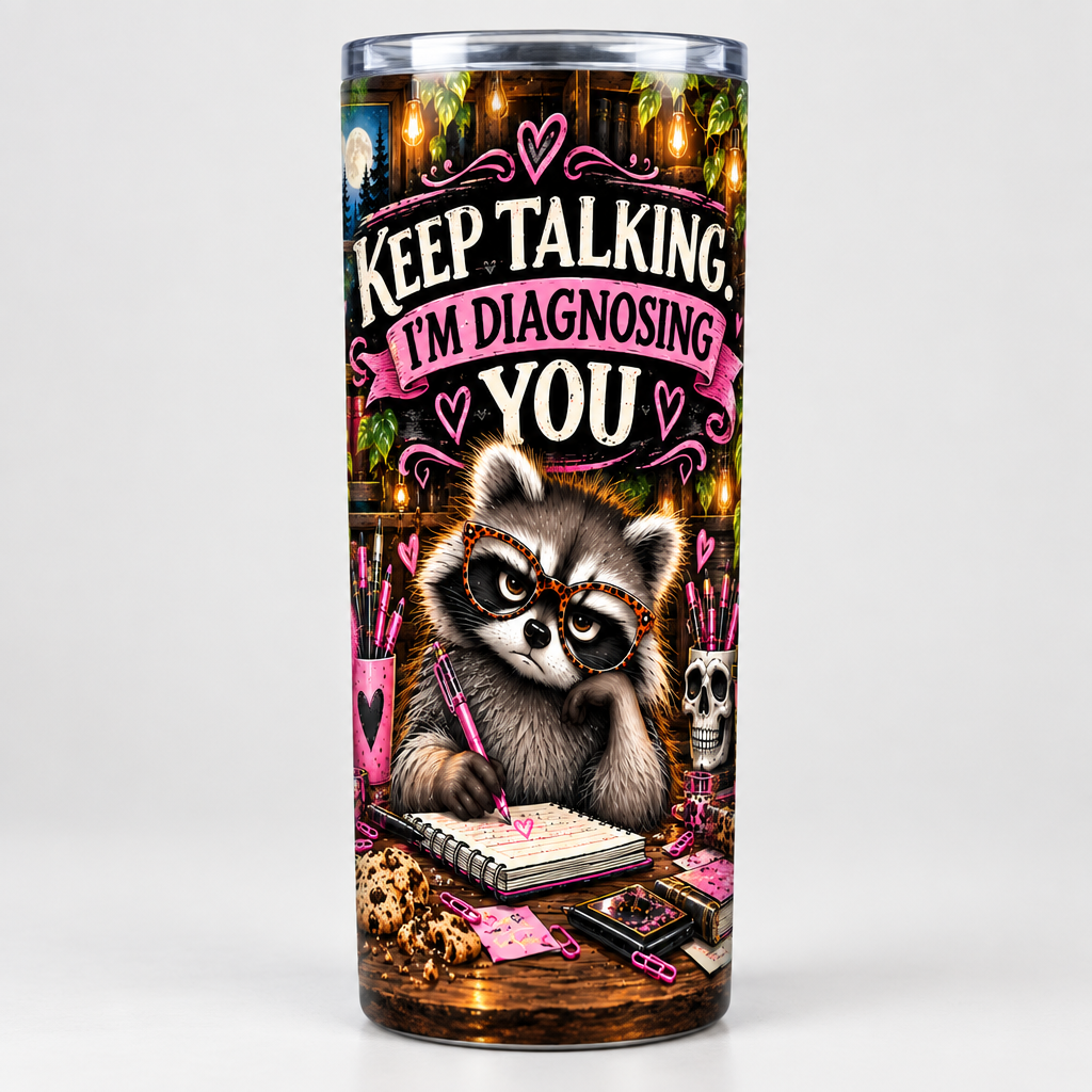 Diagnosing Raccoon mockup