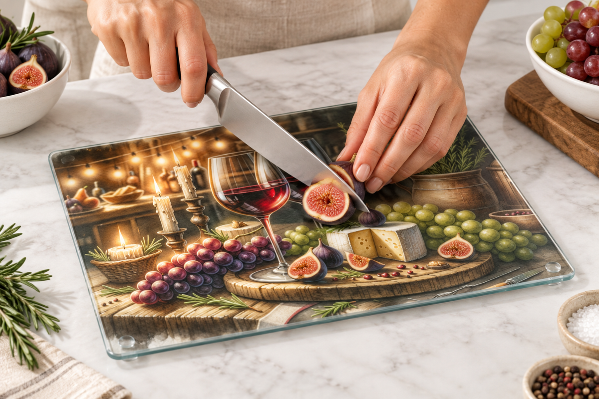Fruit and Wine in-use view