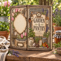 Garden and Pantry notebook mockup
