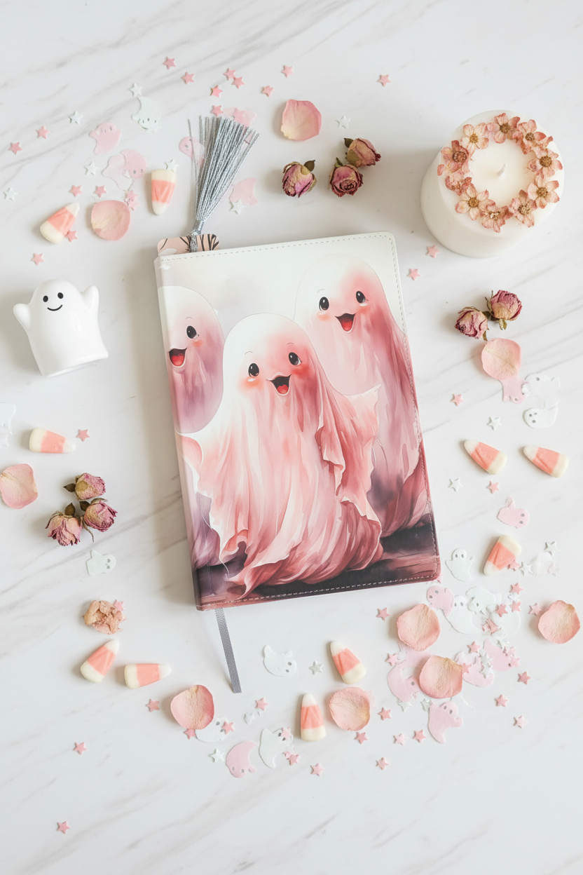 Ghost Journal - Flat Lay