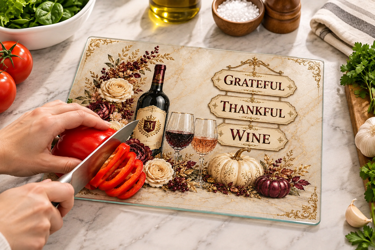 Grateful Thankful Wine in-use view