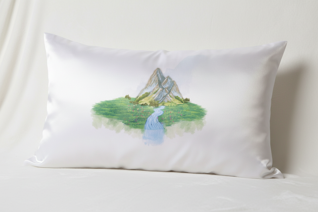 Mountain Landscape Pillow
