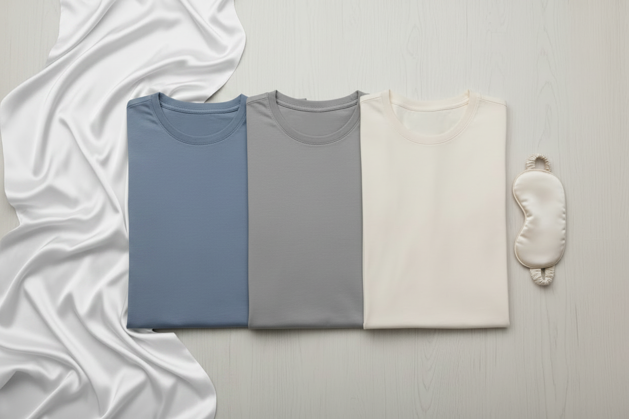 Oversized Tees with White Pillowcase