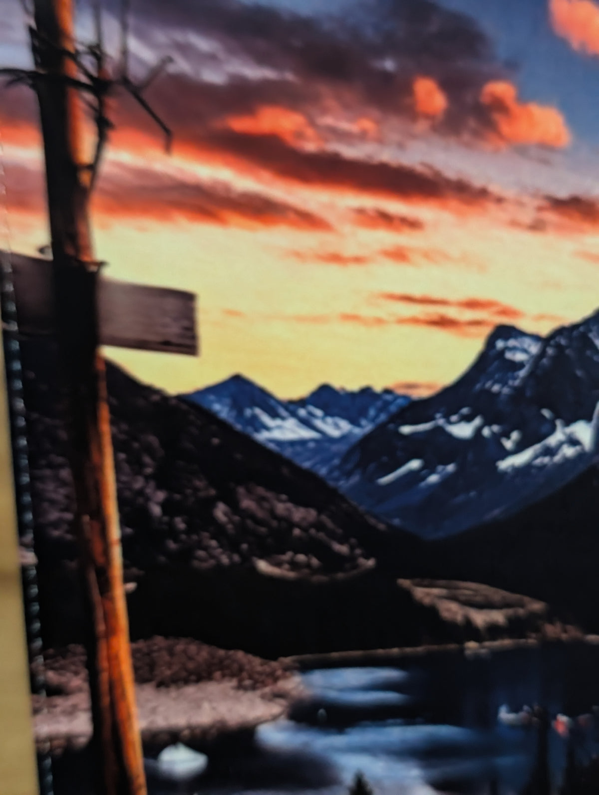 Go Left Scenic Route A5 Faux Leather Notebook