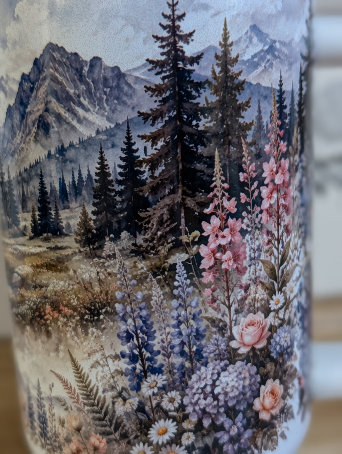 Alpine Wildflowers 40oz Tumbler