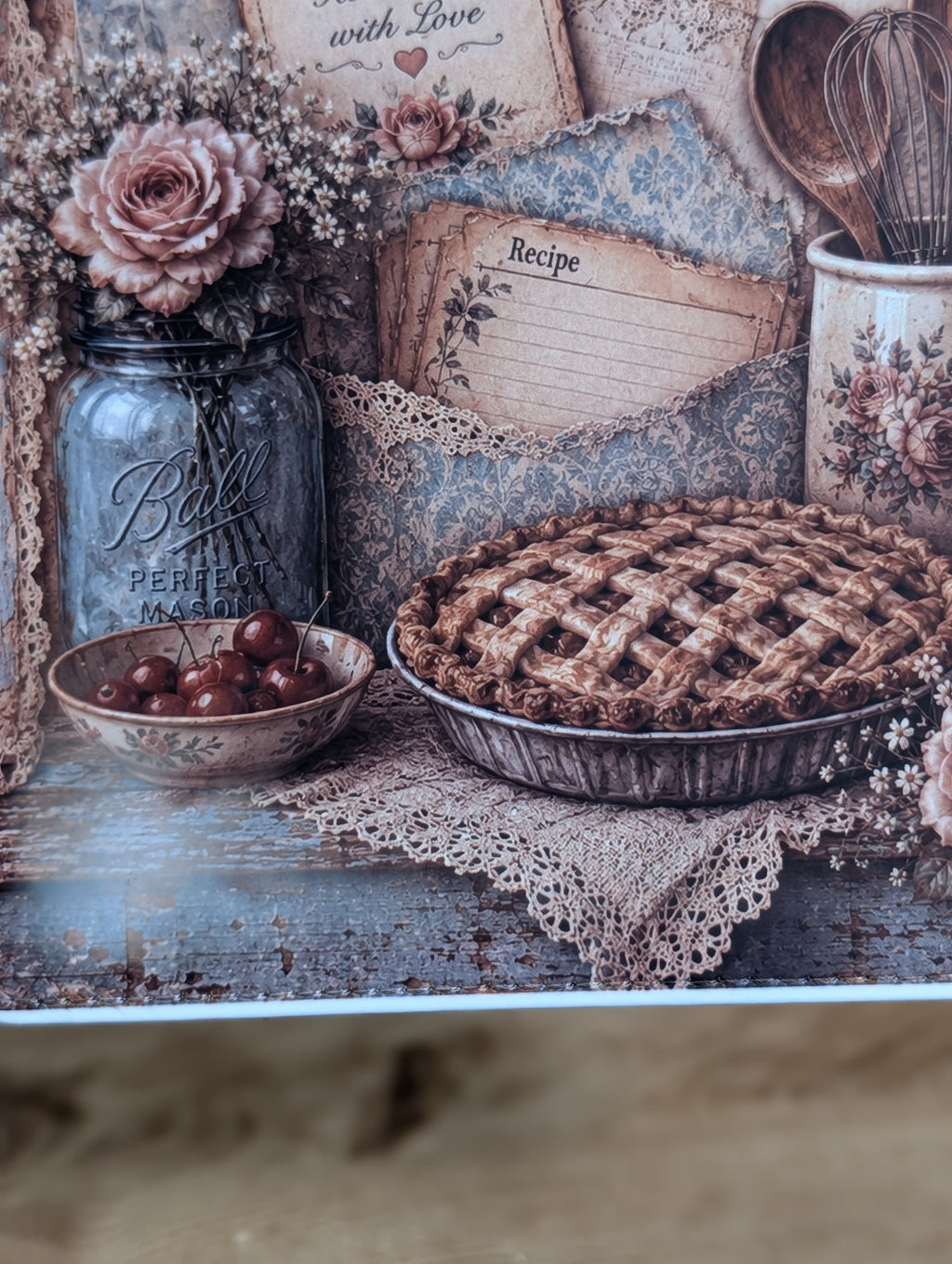 Baking Memories & Kitchen Notes A5 Faux Leather Notebook