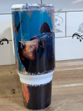 Butterfly Bear 40oz Tumbler