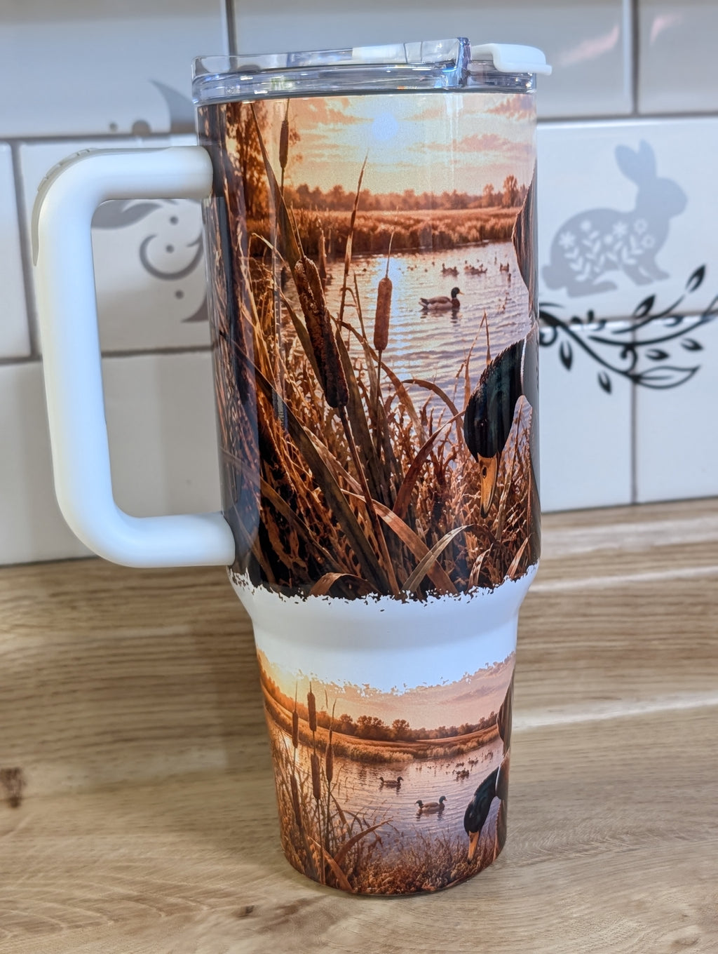 Retriever at the Marsh 40oz Tumbler