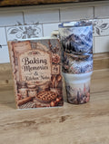 Baking Memories & Kitchen Notes A5 Faux Leather Notebook