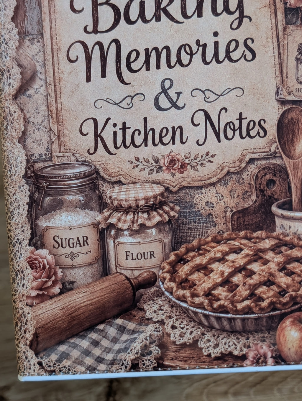 Baking Memories & Kitchen Notes A5 Faux Leather Notebook