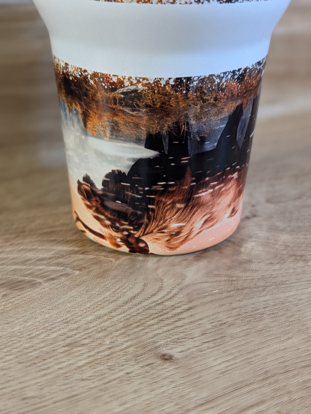 Golden Mountain Moose 40oz Tumbler
