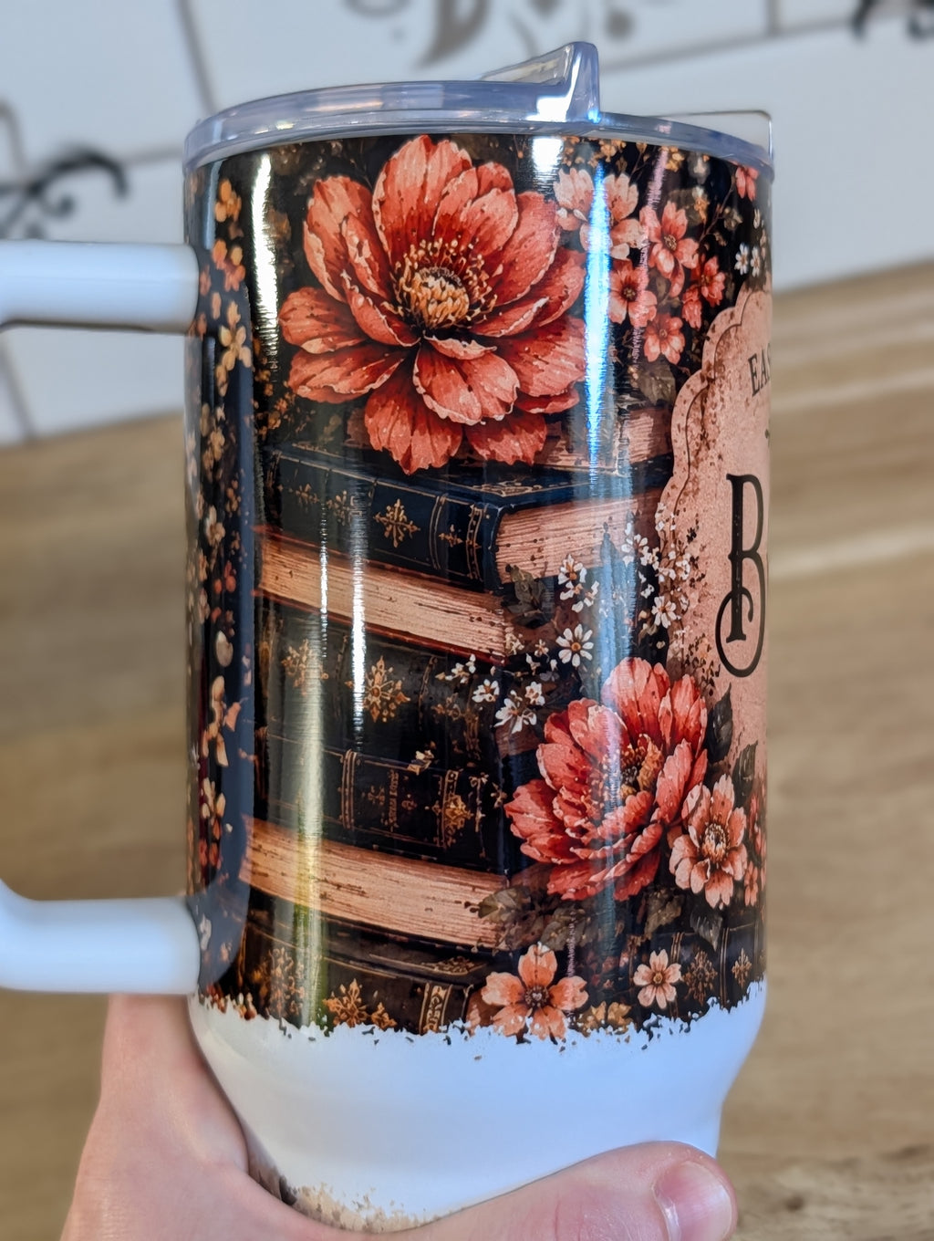 Easily Distracted by Books 40oz Tumbler