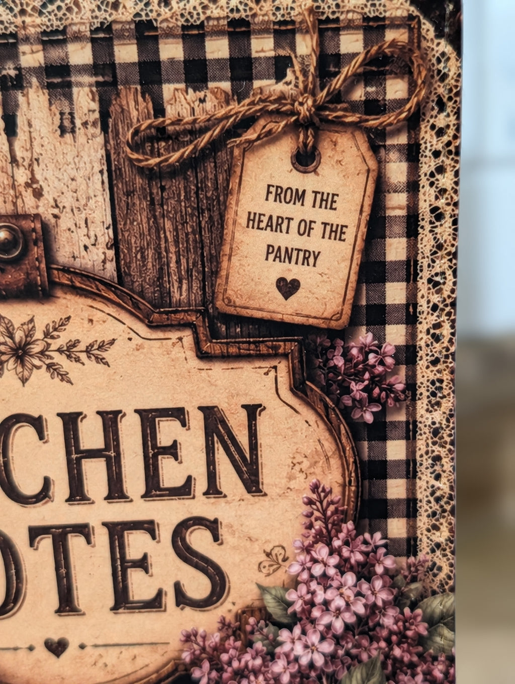 Kitchen Notes A5 Faux Leather Notebook