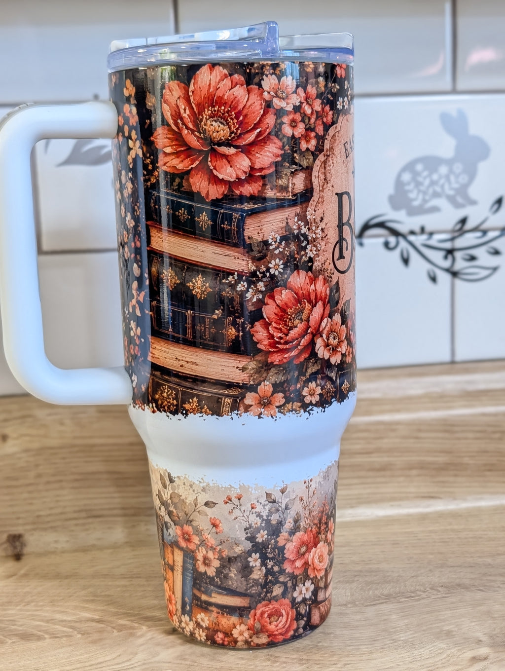 Easily Distracted by Books 40oz Tumbler