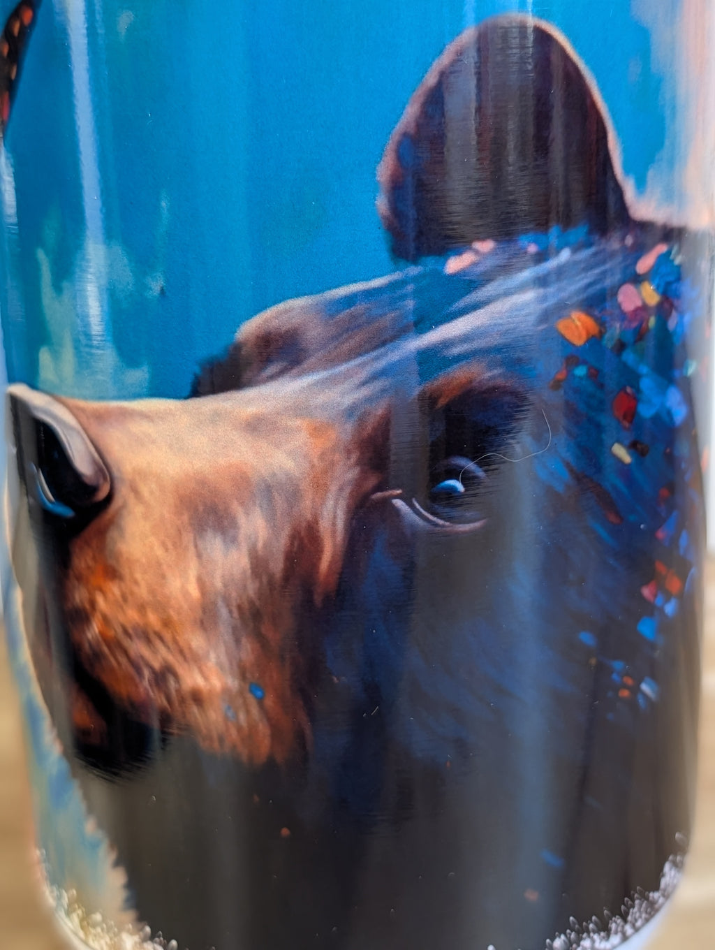Butterfly Bear 40oz Tumbler