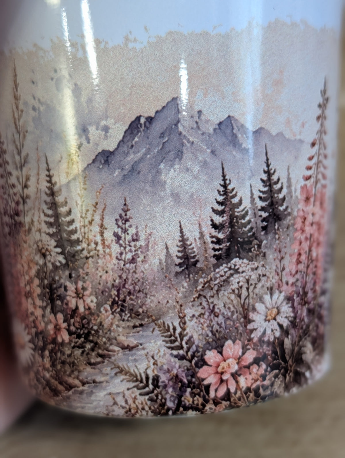 Alpine Wildflowers 40oz Tumbler