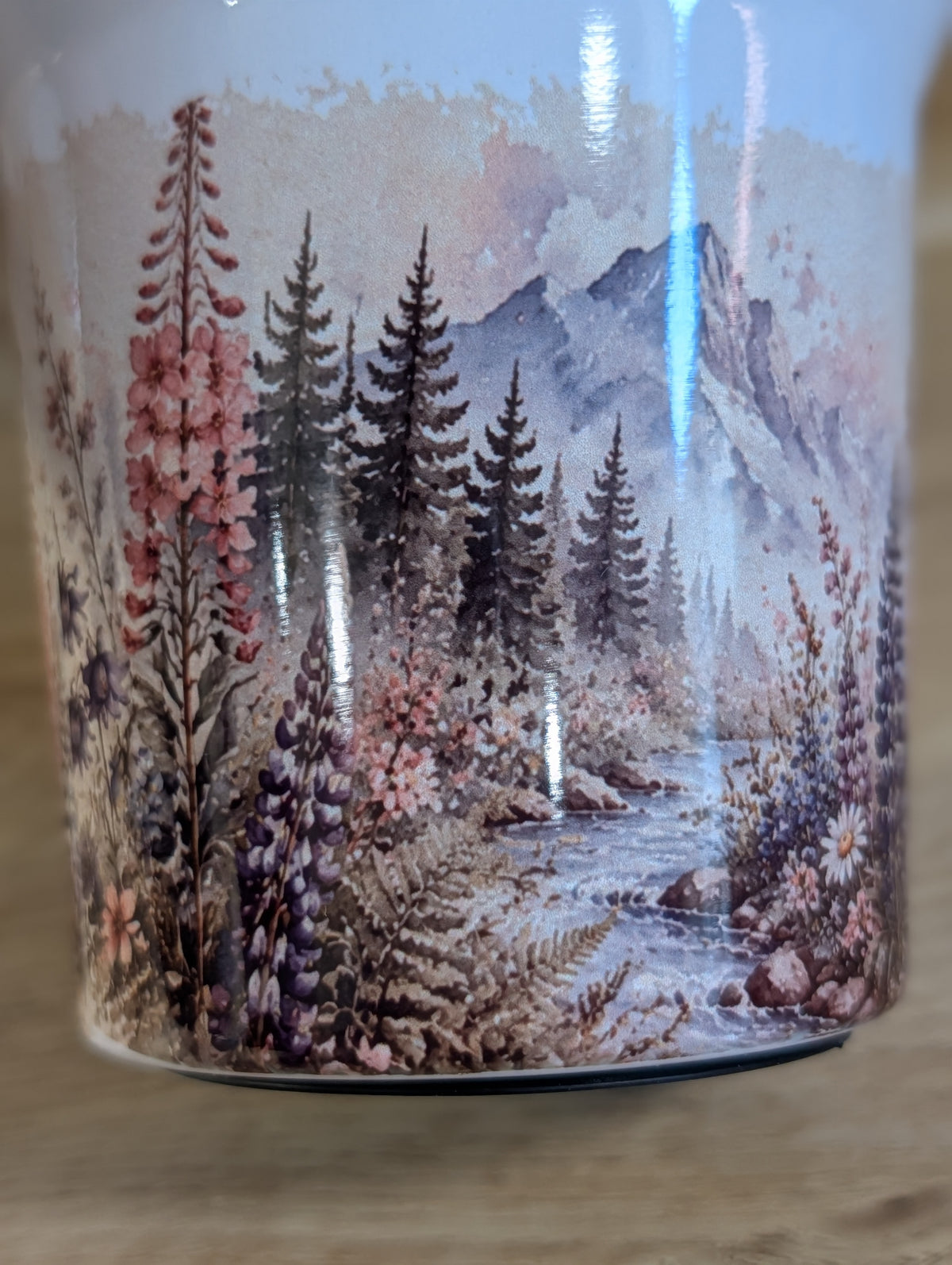 Alpine Wildflowers 40oz Tumbler