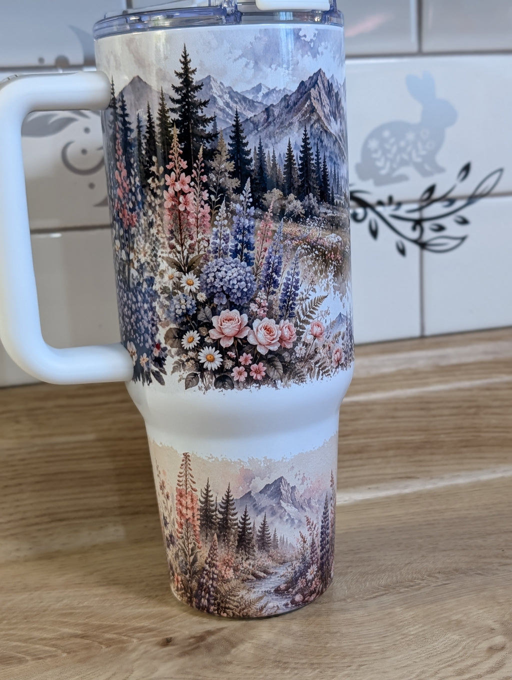 Alpine Wildflowers 40oz Tumbler