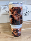 Retriever at the Marsh 40oz Tumbler