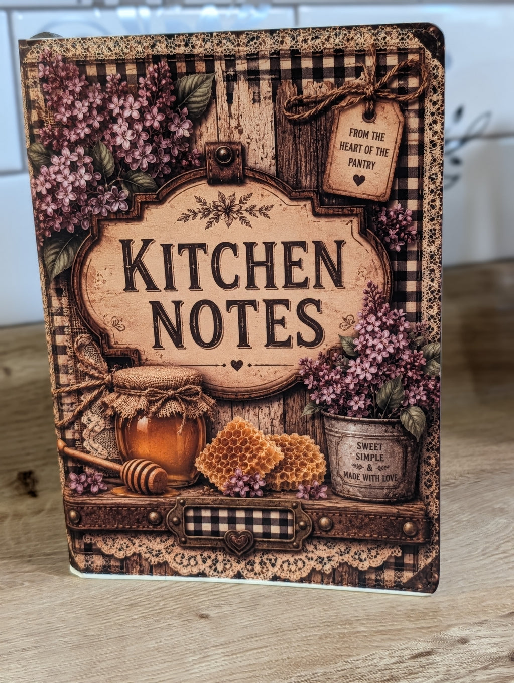 Kitchen Notes A5 Faux Leather Notebook