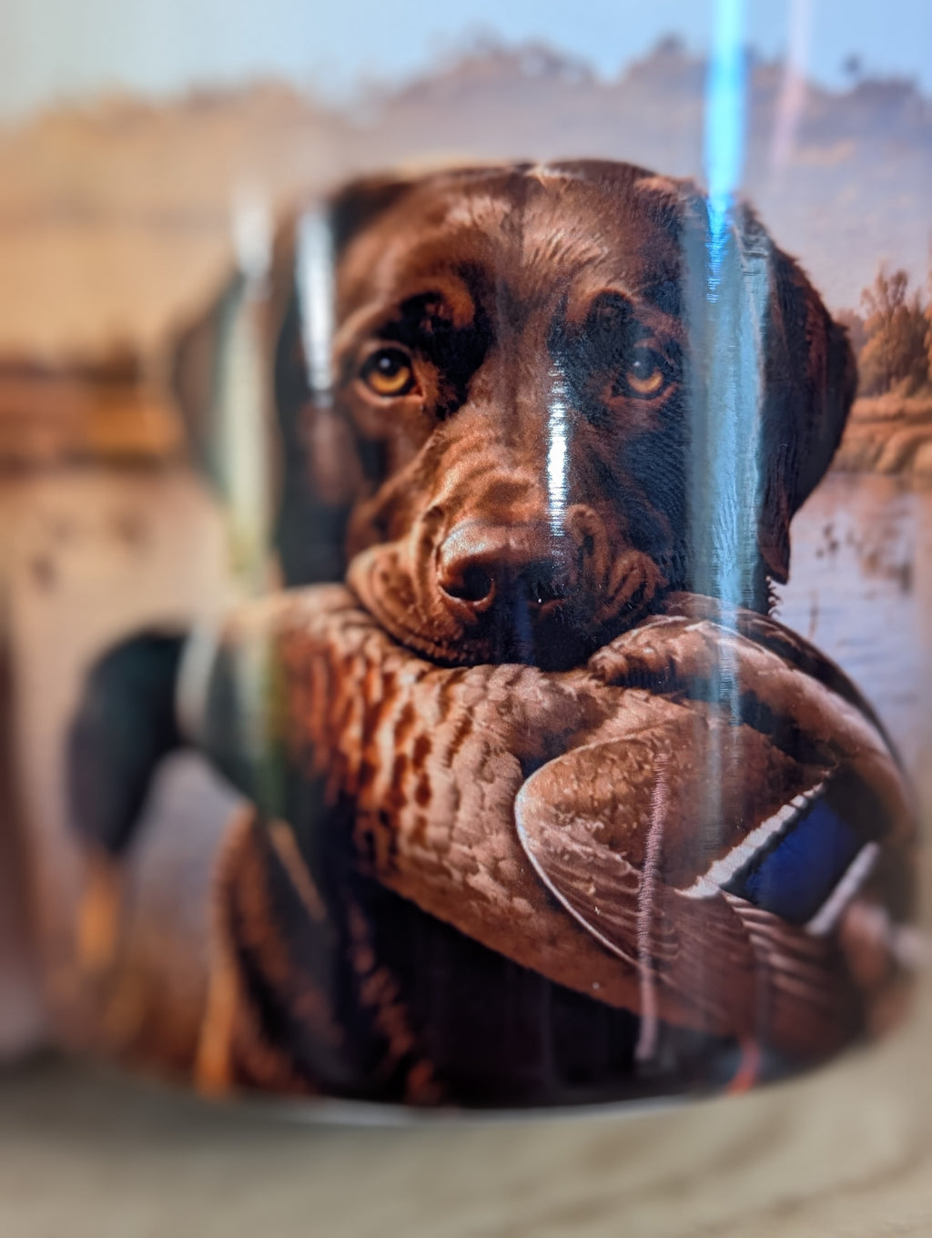 Retriever at the Marsh 40oz Tumbler