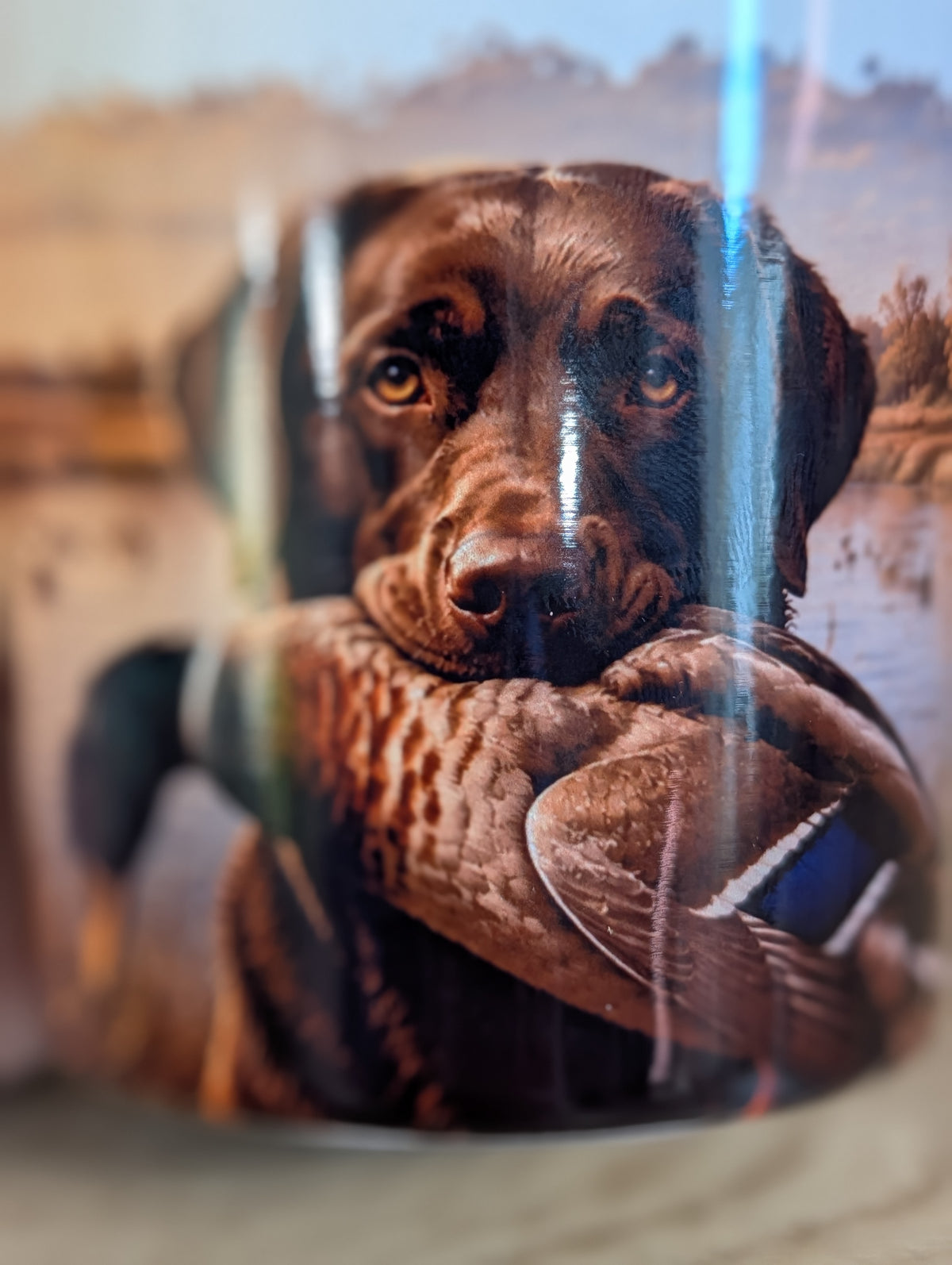 Retriever at the Marsh 40oz Tumbler