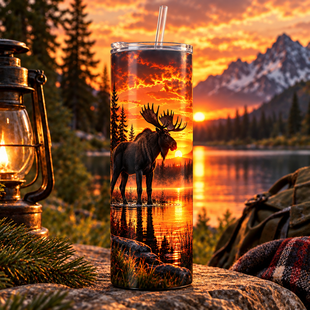 Sunset Moose mockup